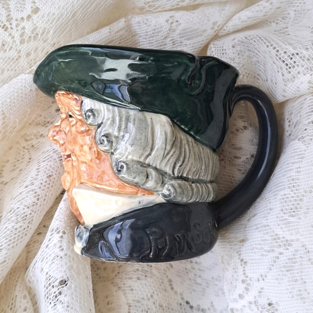 Royal Dalton Parson Brown Character Jug Small D5529 Creamer Mug Collectible